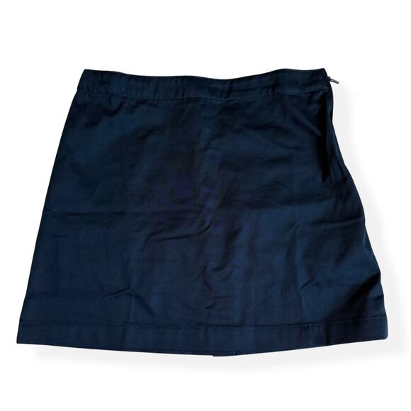 Lands End Girls Navy Chino Skort - Picture 1 of 8